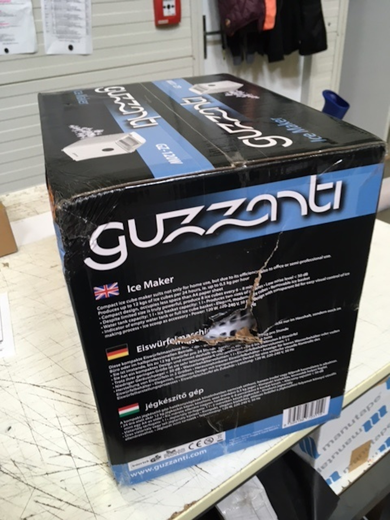 Výrobník ledu Guzzanti GZ 120W (II. jakost)