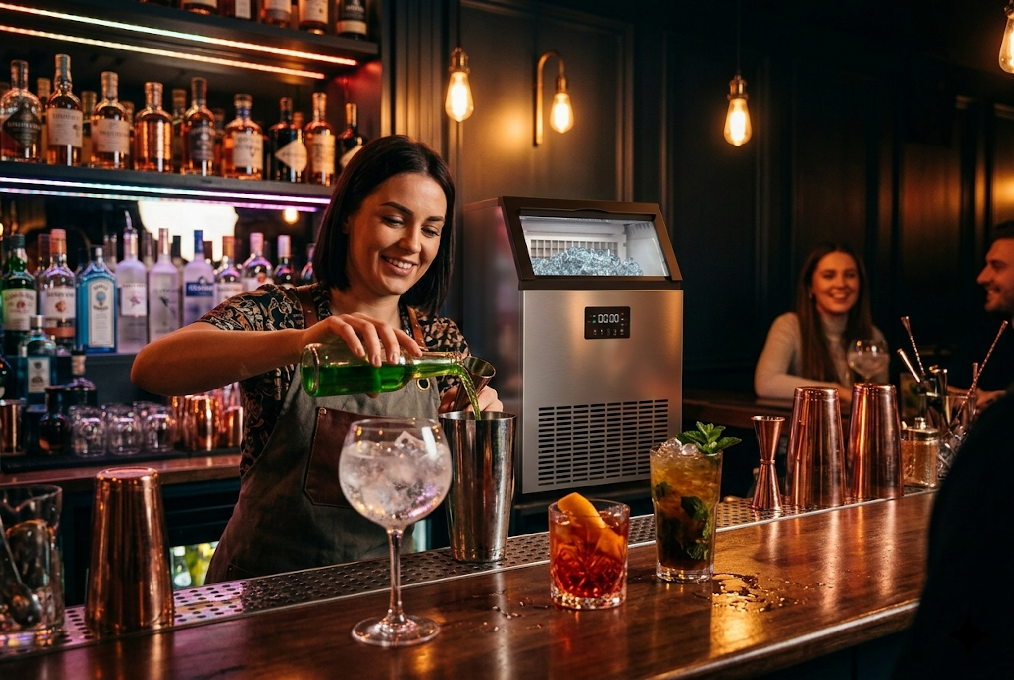 Profesionální výrobník ledu Guzzanti GZ 126