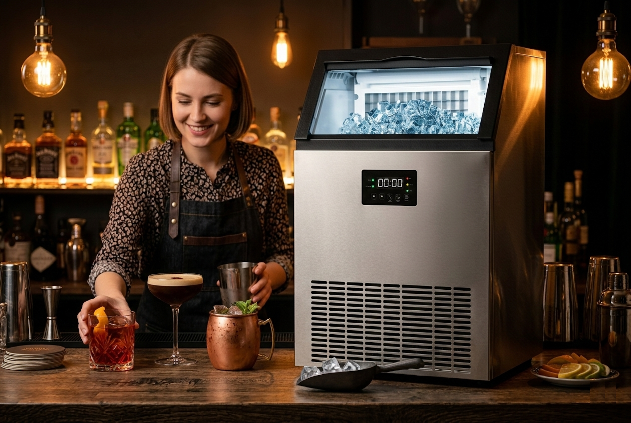 Profesionální výrobník ledu Guzzanti GZ 126