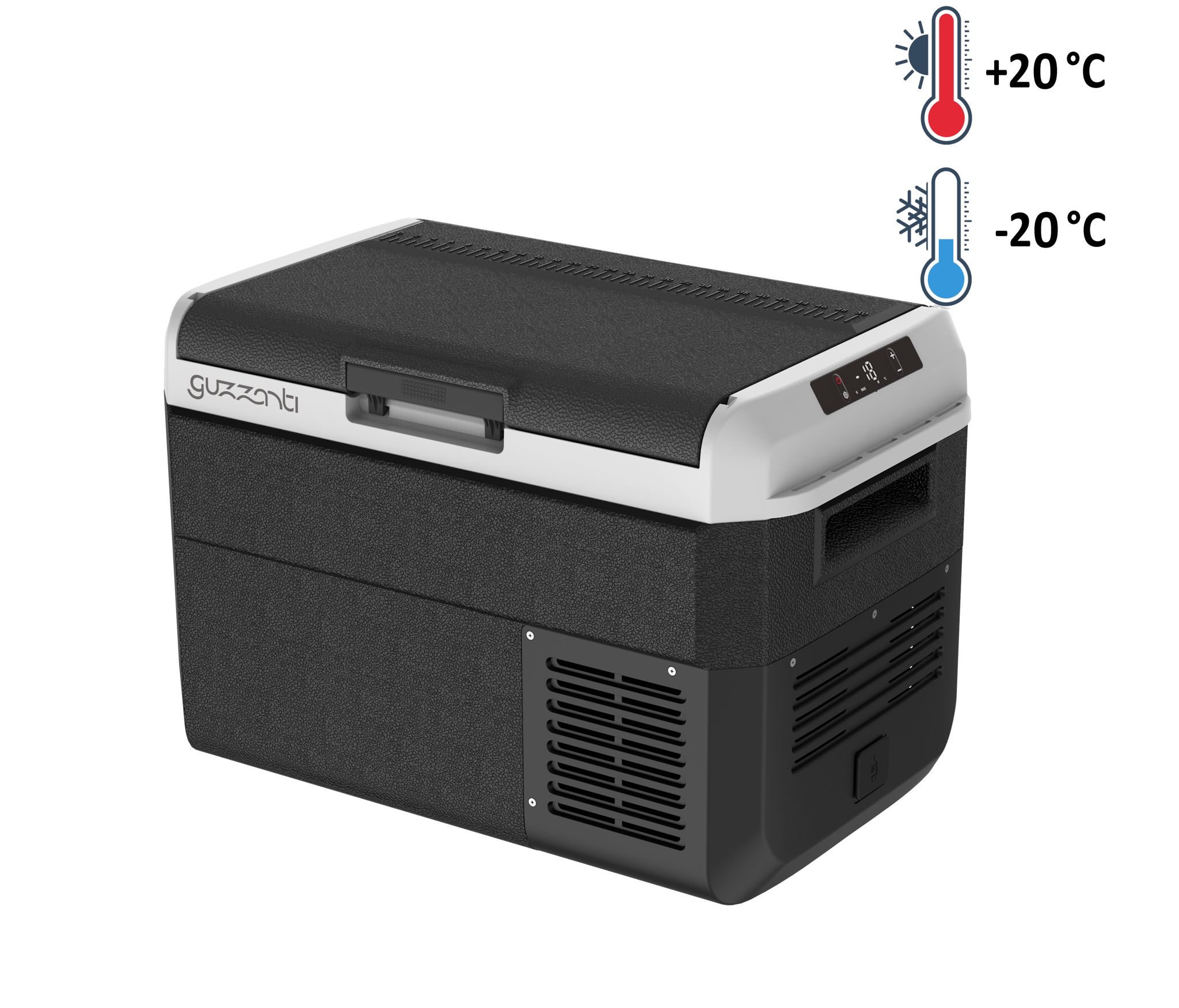 Guzzanti GZ 25B - přenosná kompresorová chladnička a mraznička