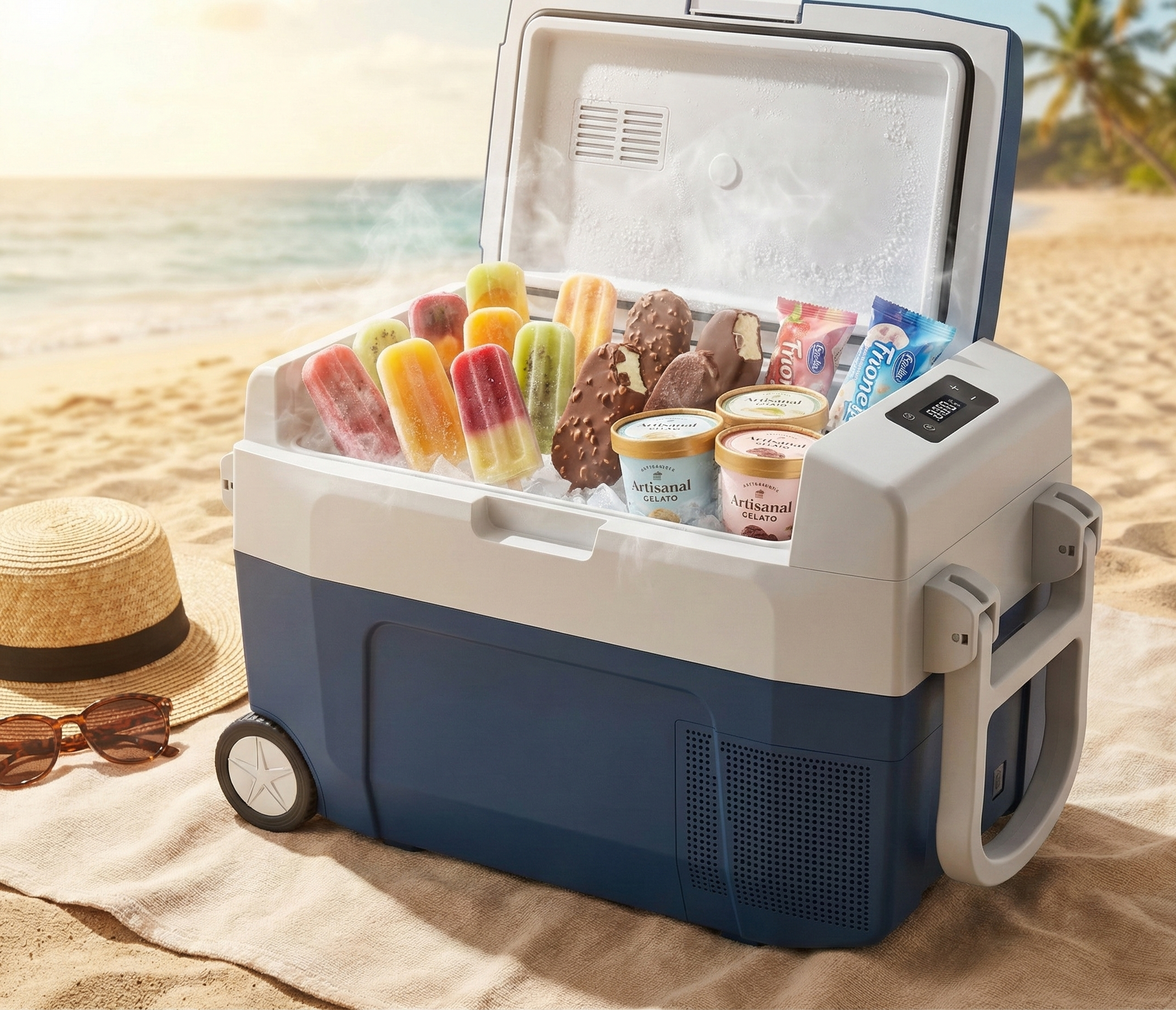 Guzzanti GZ 35A - přenosná kompresorová chladnička a mraznička