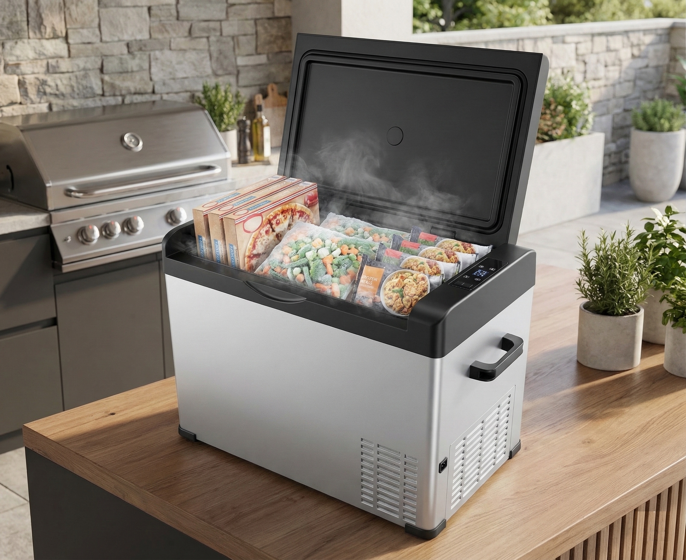 Guzzanti GZ 37 - přenosná kompresorová chladnička a mraznička