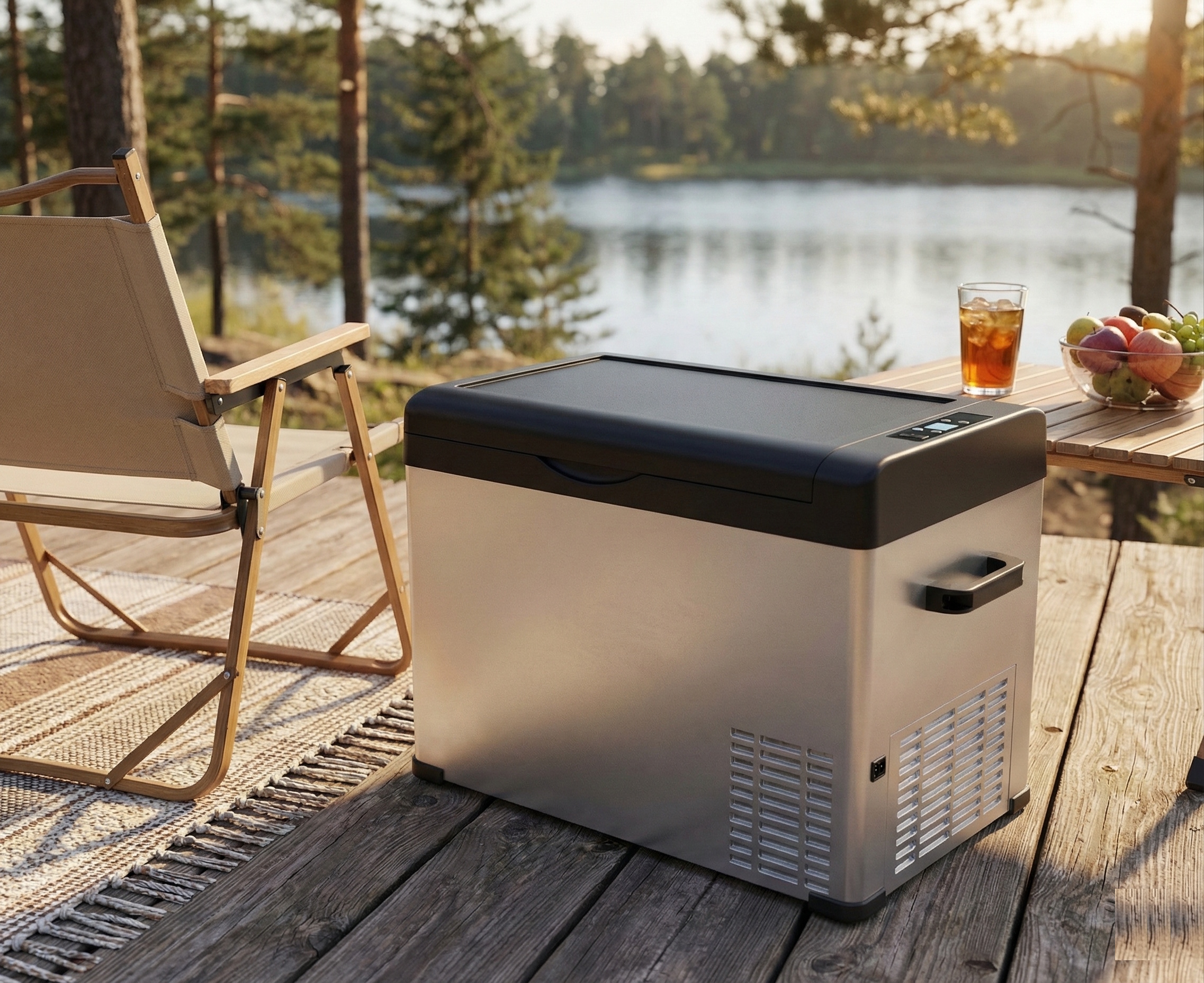 Guzzanti GZ 37 - přenosná kompresorová chladnička a mraznička