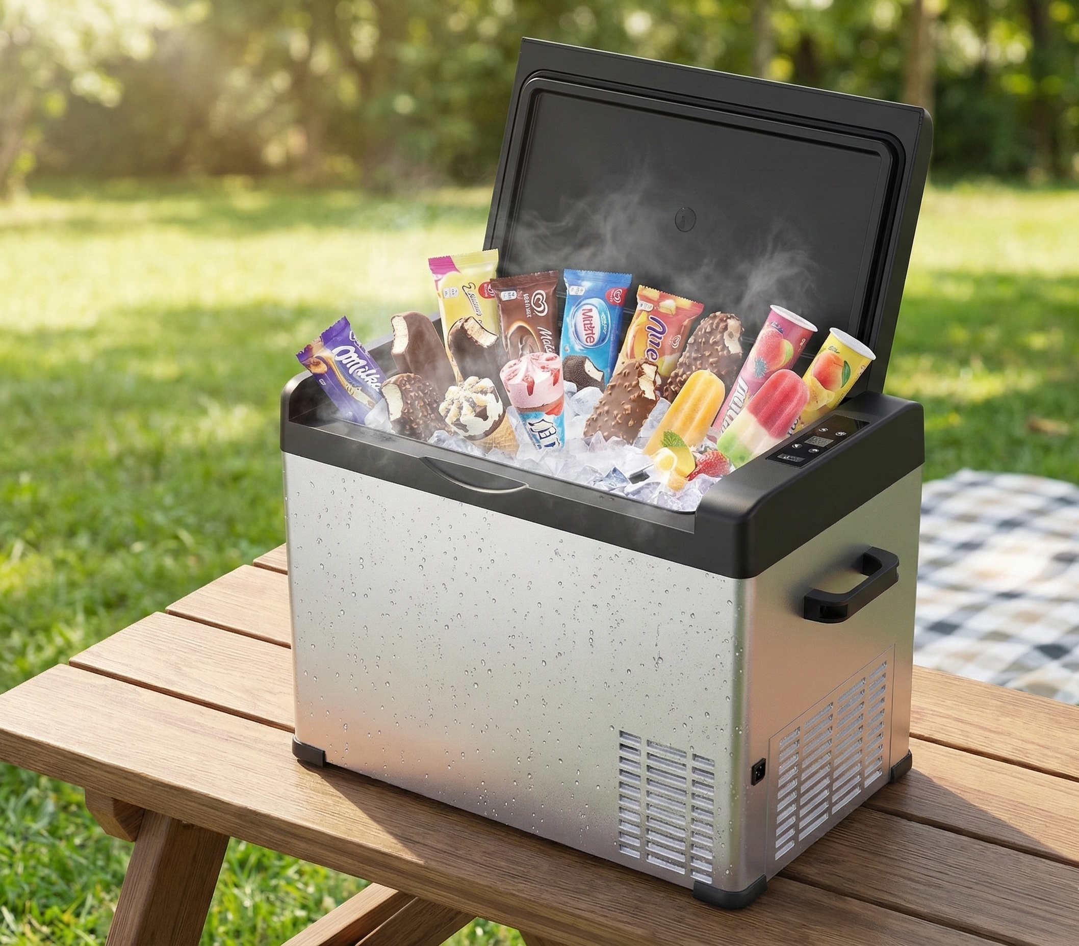 Guzzanti GZ 37 - přenosná kompresorová chladnička a mraznička