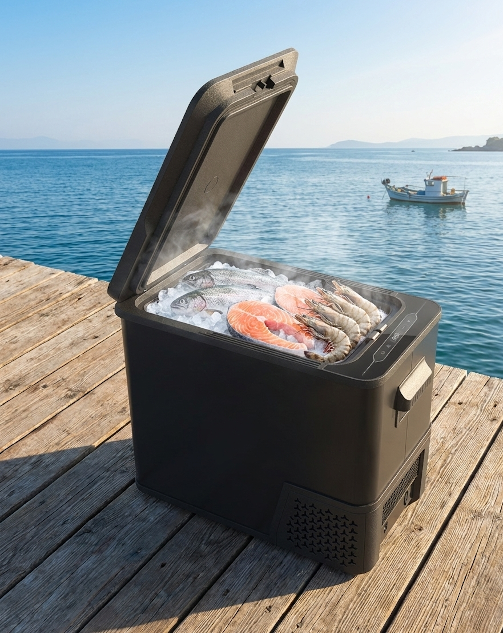 Guzzanti GZ 40S - přenosná kompresorová chladnička a mraznička