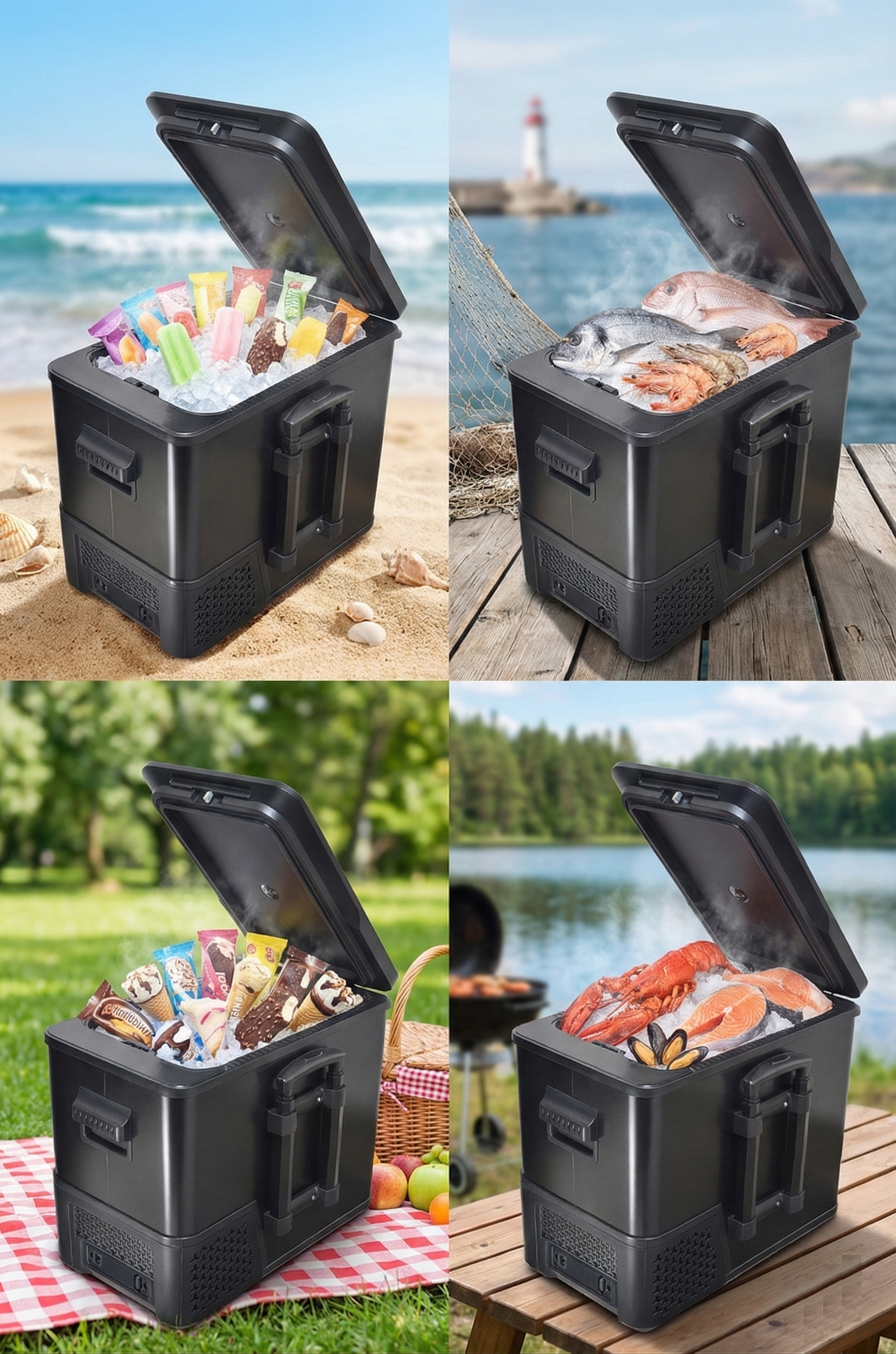 Guzzanti GZ 40T - přenosná kompresorová chladnička a mraznička