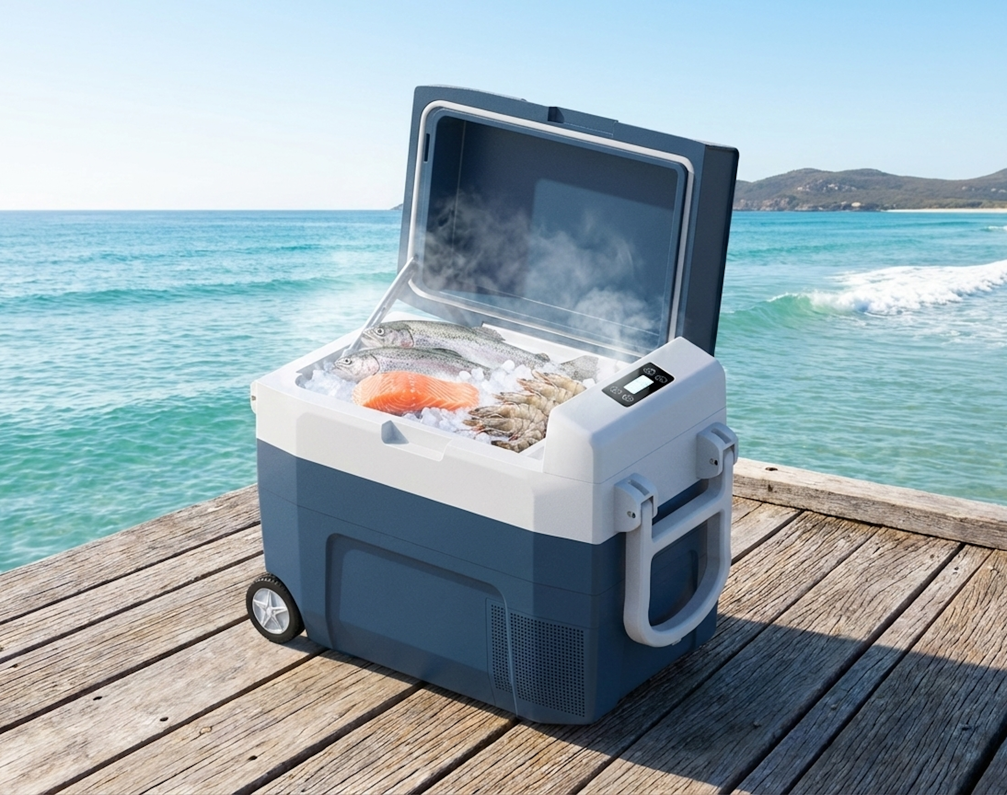 Guzzanti GZ 45A - přenosná kompresorová chladnička a mraznička