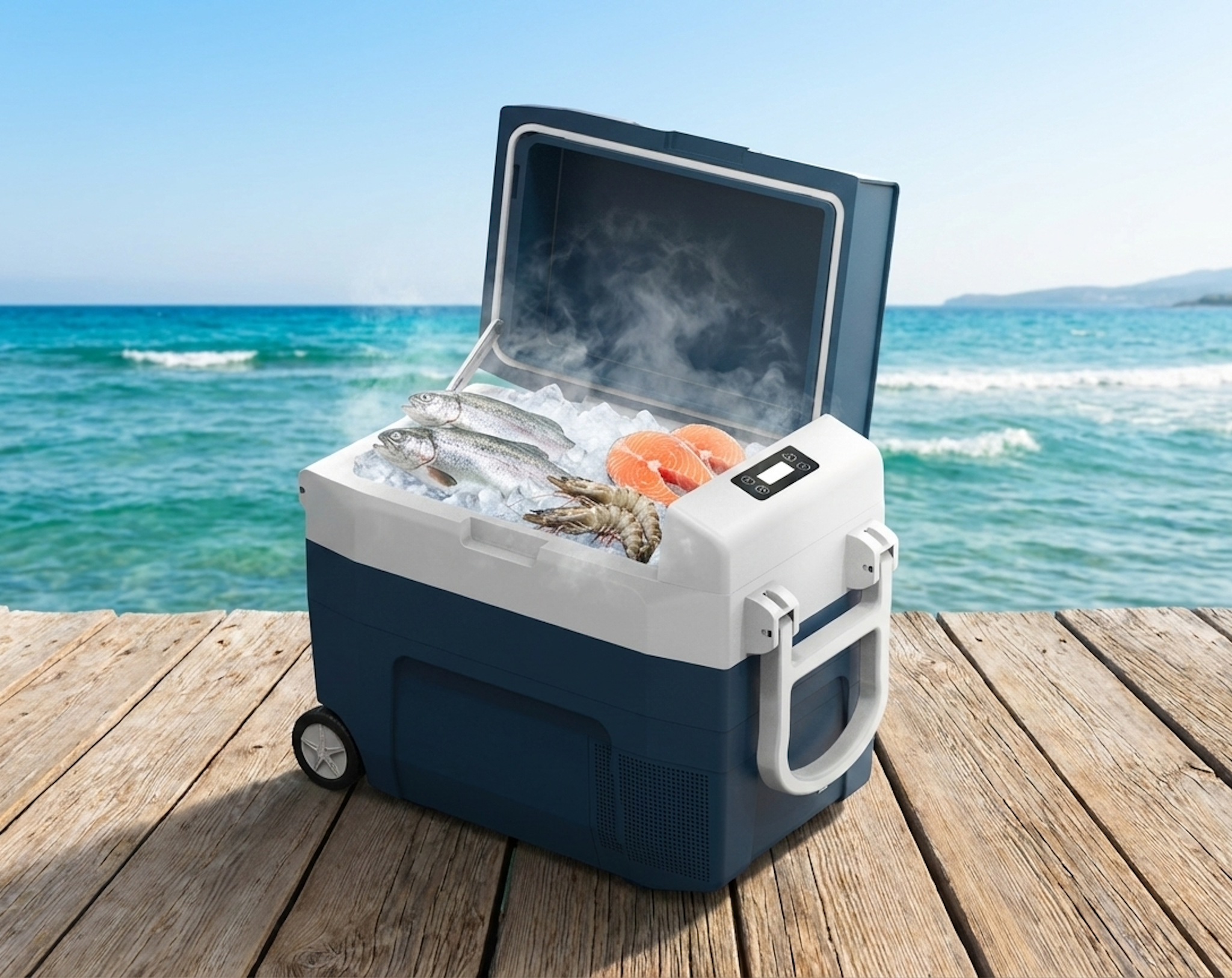 Guzzanti GZ 45A - přenosná kompresorová chladnička a mraznička