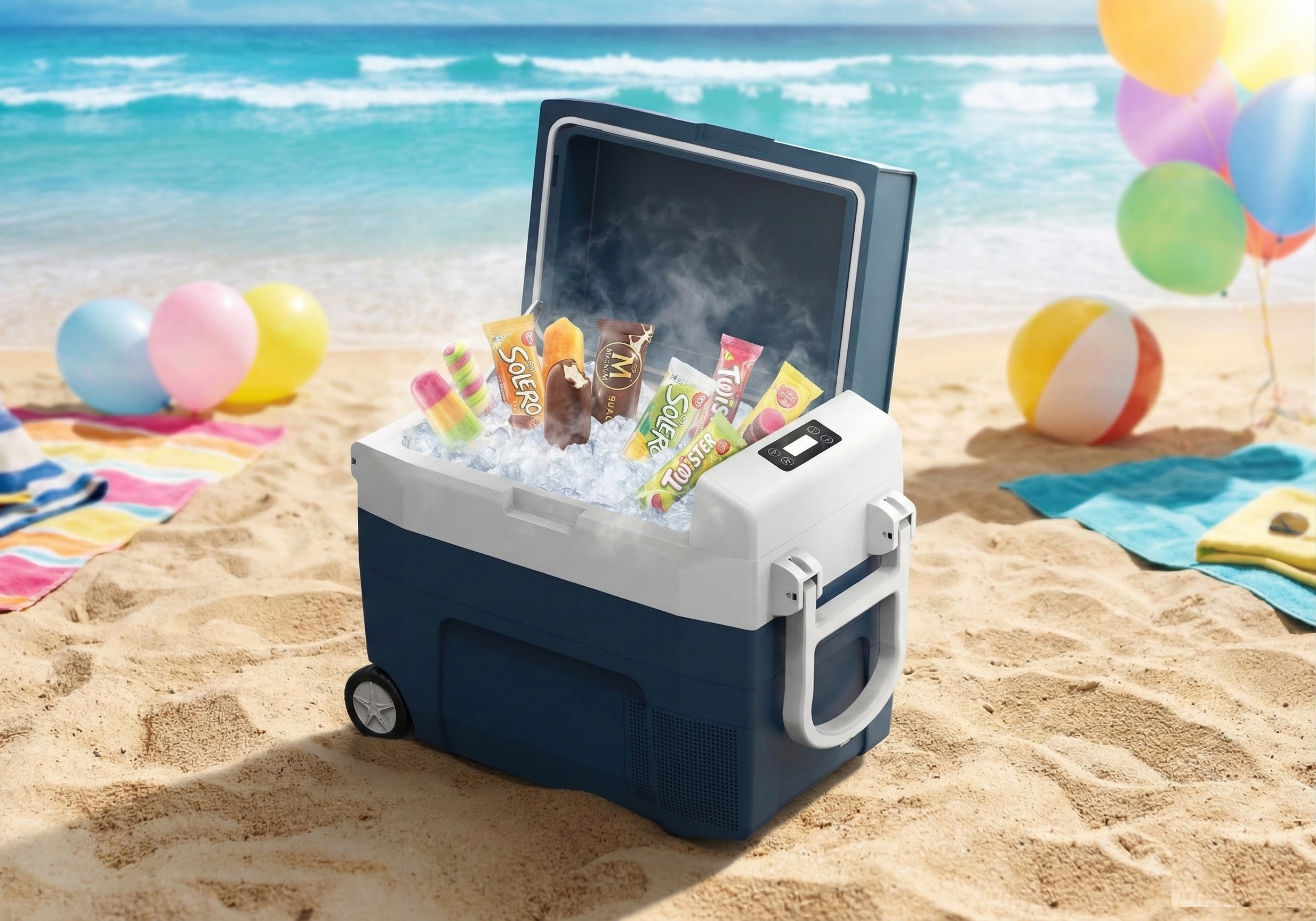 Guzzanti GZ 45A - přenosná kompresorová chladnička a mraznička