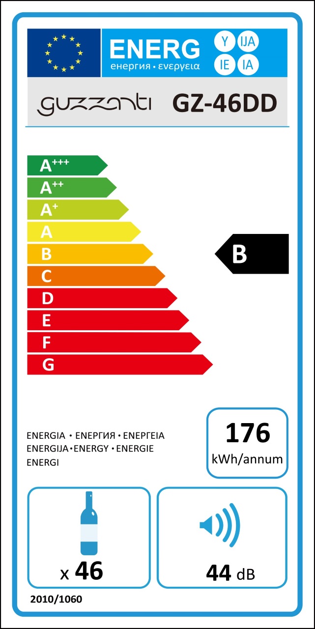 Vinotéka Guzzanti GZ 46DD (II. jakost)