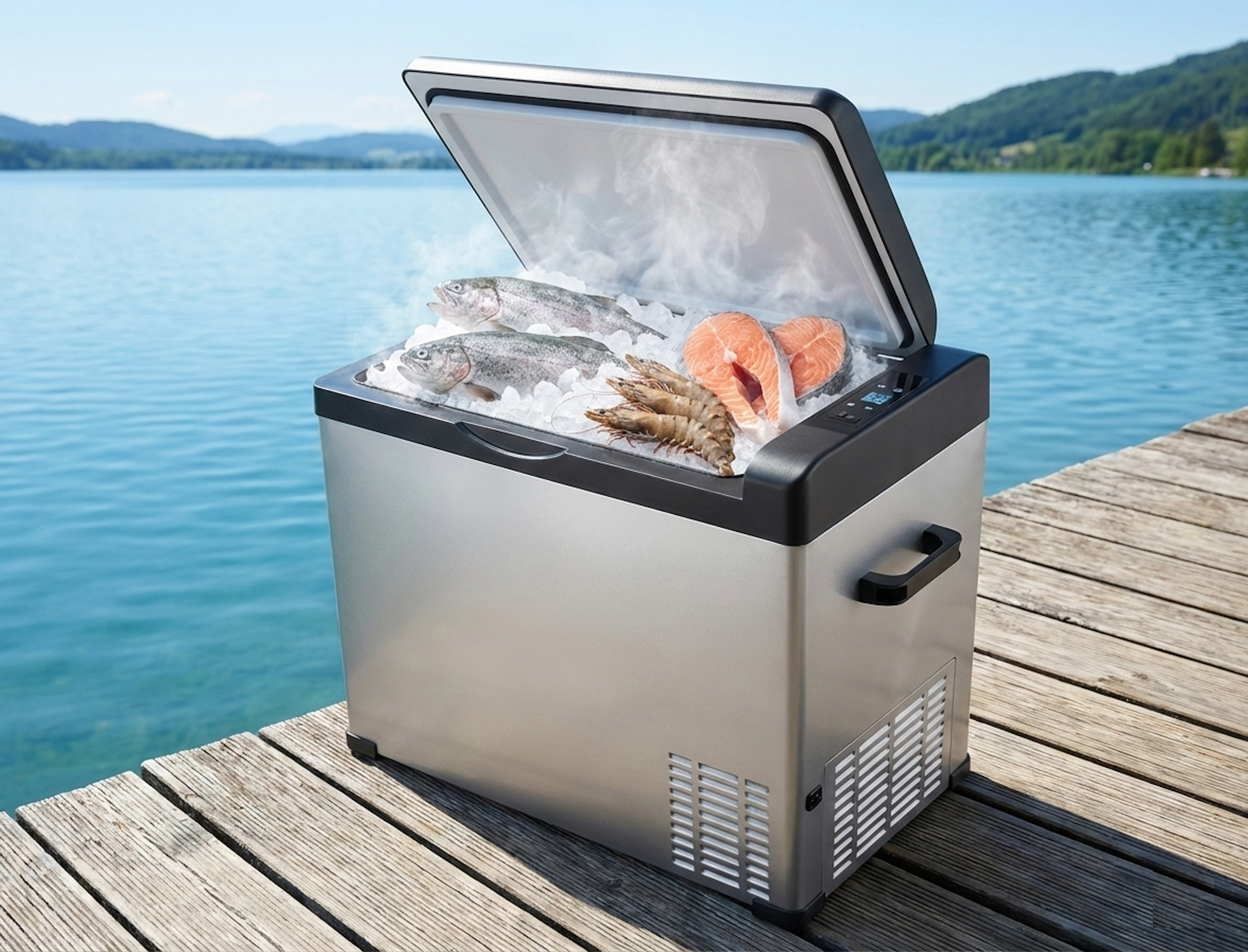 Guzzanti GZ 47 - přenosná kompresorová chladnička a mraznička