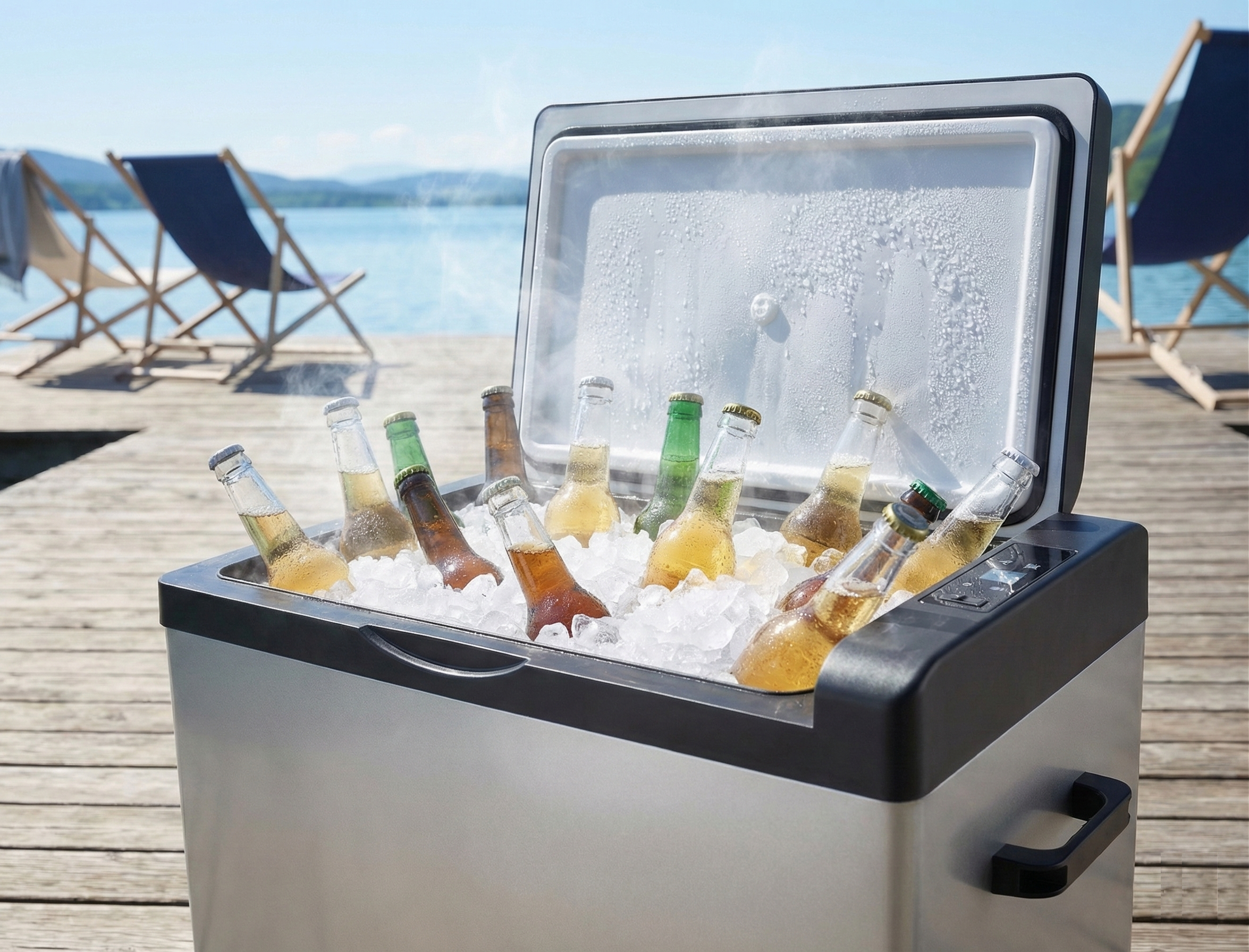 Guzzanti GZ 47 - přenosná kompresorová chladnička a mraznička